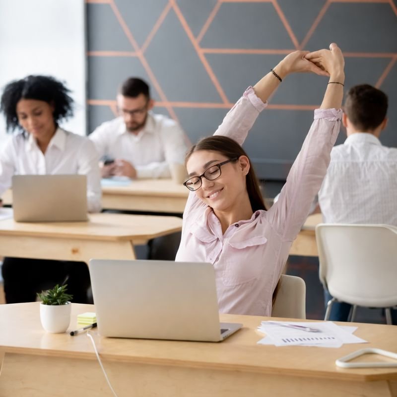 [Image de bien-être au travail et prévention de l'absentéisme]