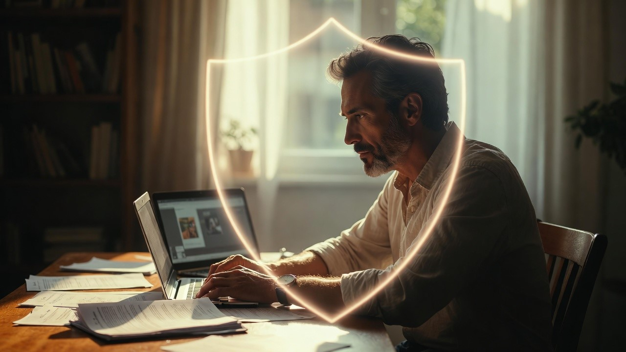 Salarié protégé par la portabilité mutuelle pendant sa recherche de nouvel emploi — couverture santé maintenue